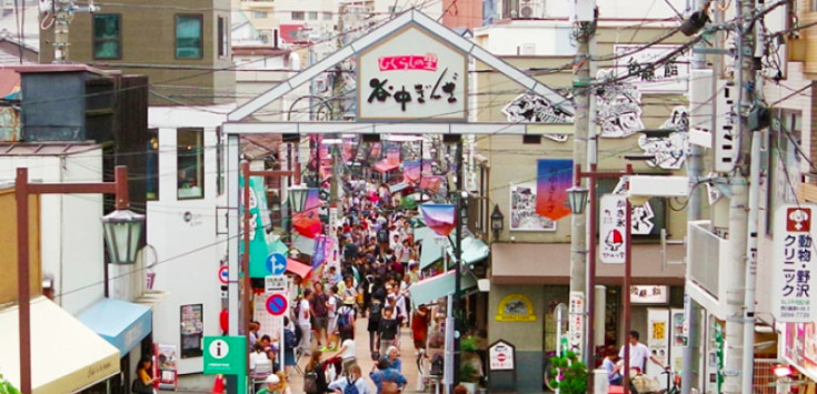 谷中銀座商店街の画像