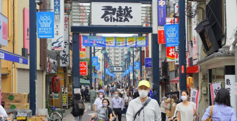 戸越銀座商店街の画像