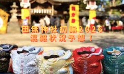 田無神社初詣2026混雑状況予想は？穴場駐車場やおすすめ屋台も紹介