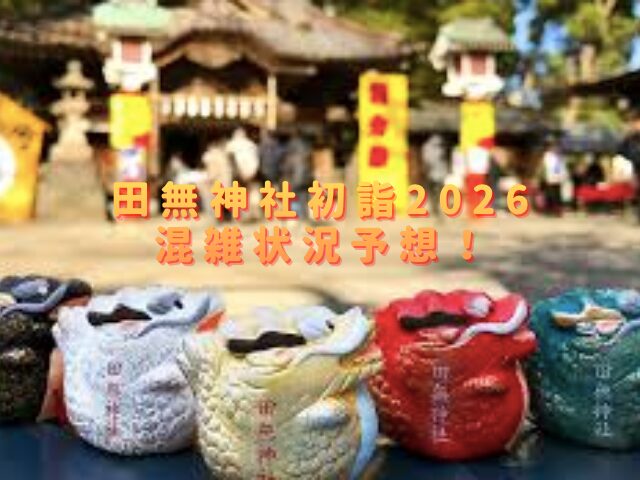 田無神社初詣2026混雑状況予想は？穴場駐車場やおすすめ屋台も紹介