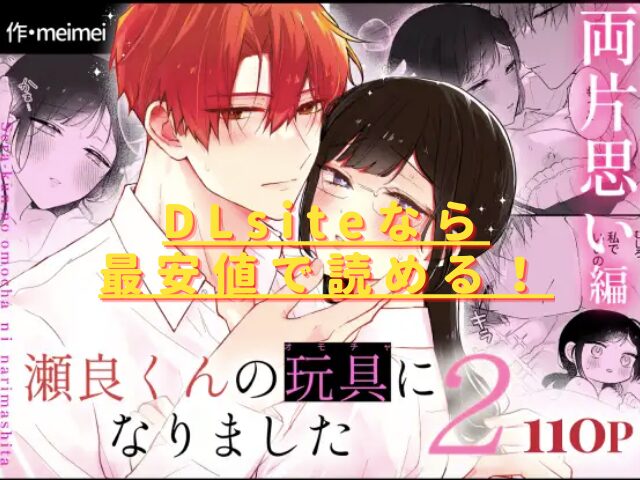 瀬良くんの玩具になりました2〜両片思い編〜hitomiやrawで読める？無料配信はない？