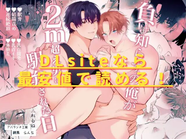 負け知らずの俺が2m超え男に駅弁された日hitomiやrawは危険？無料配信はある？